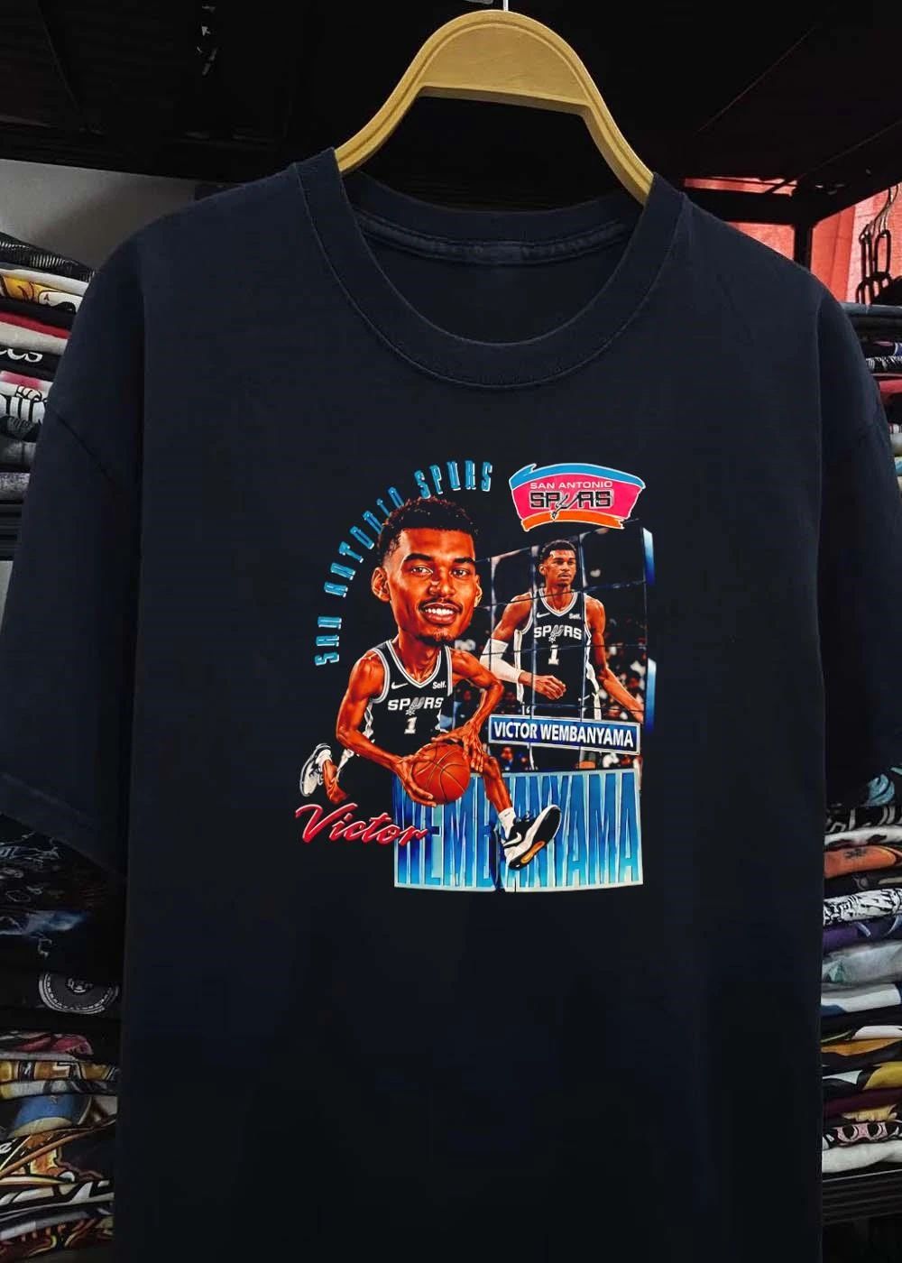 San Antonio Spurs Victor Wembanyama Caricature shirt