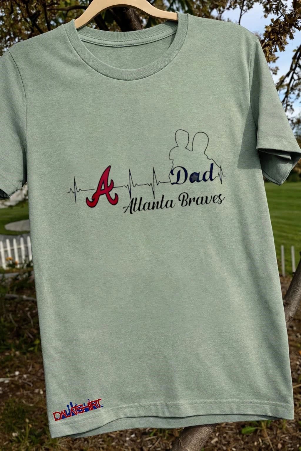 Atlanta Braves This Is What An Awesome Dad Looks Like shirt