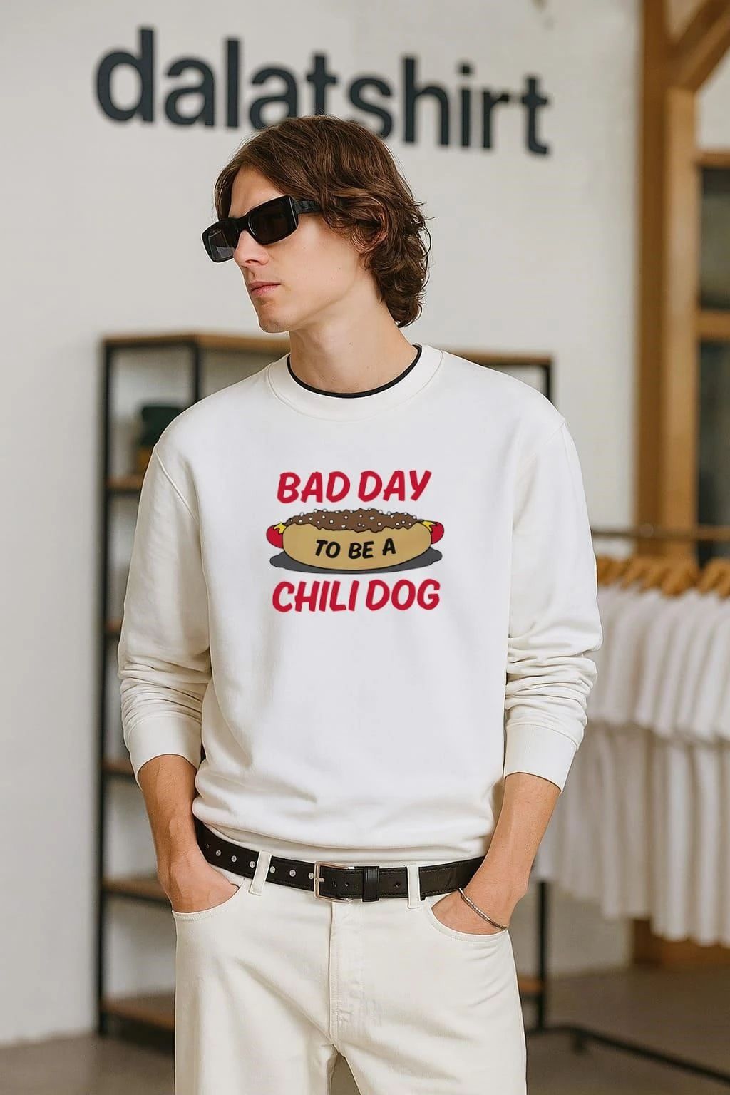 Bad Day To Be A Chili Dog style shirt