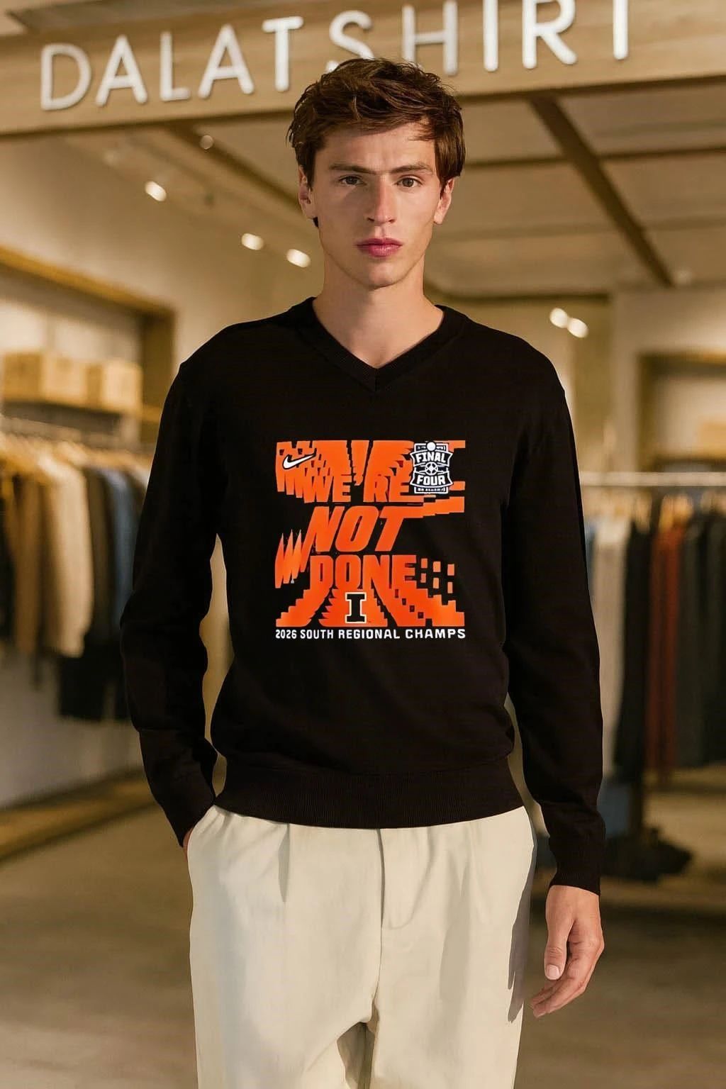Illinois fighting illinI 2026 ncaa men’s basketball final four series shirt
