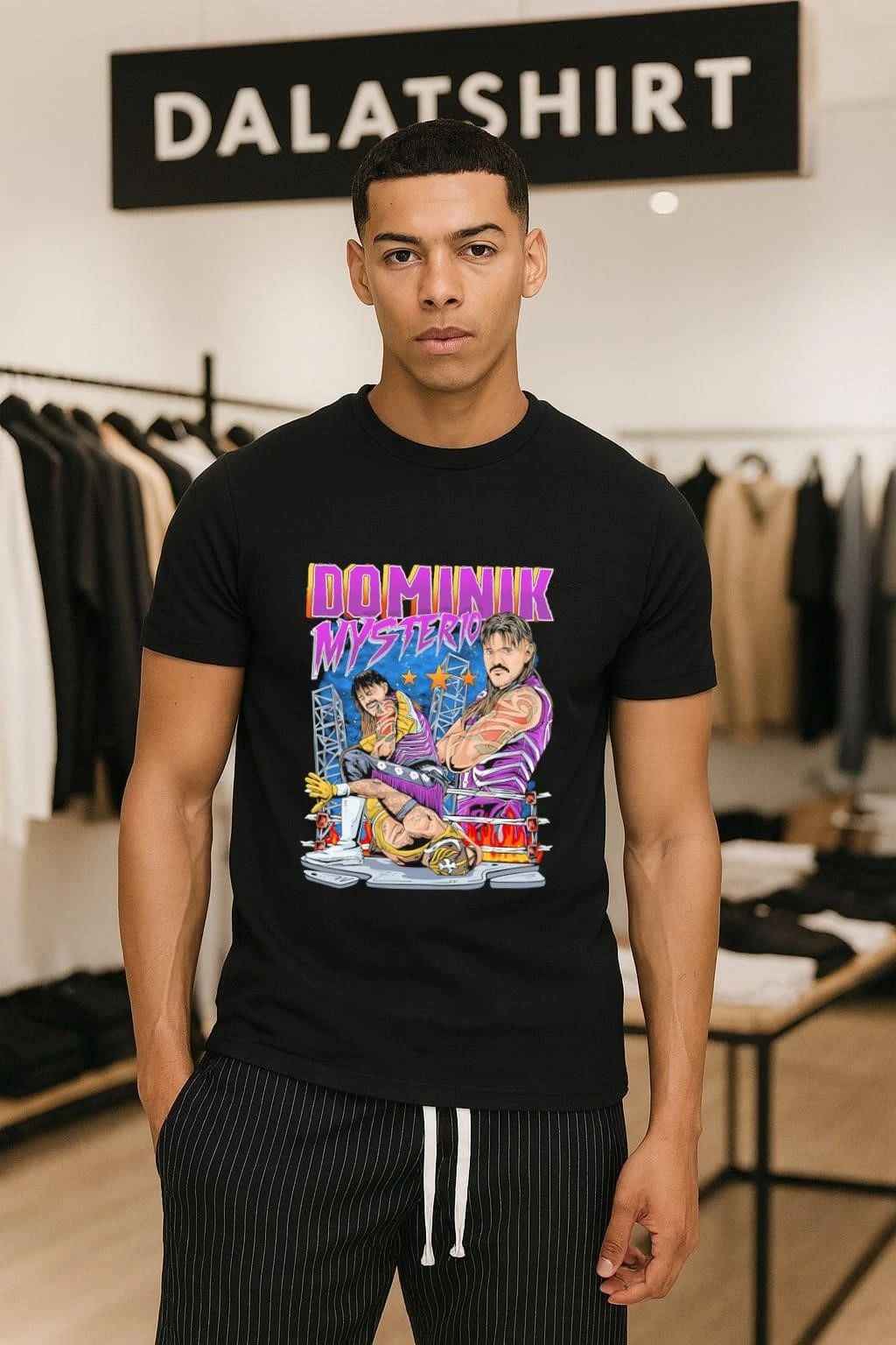 Dominik Mysterio Pro Wrestling Ring Match shirt