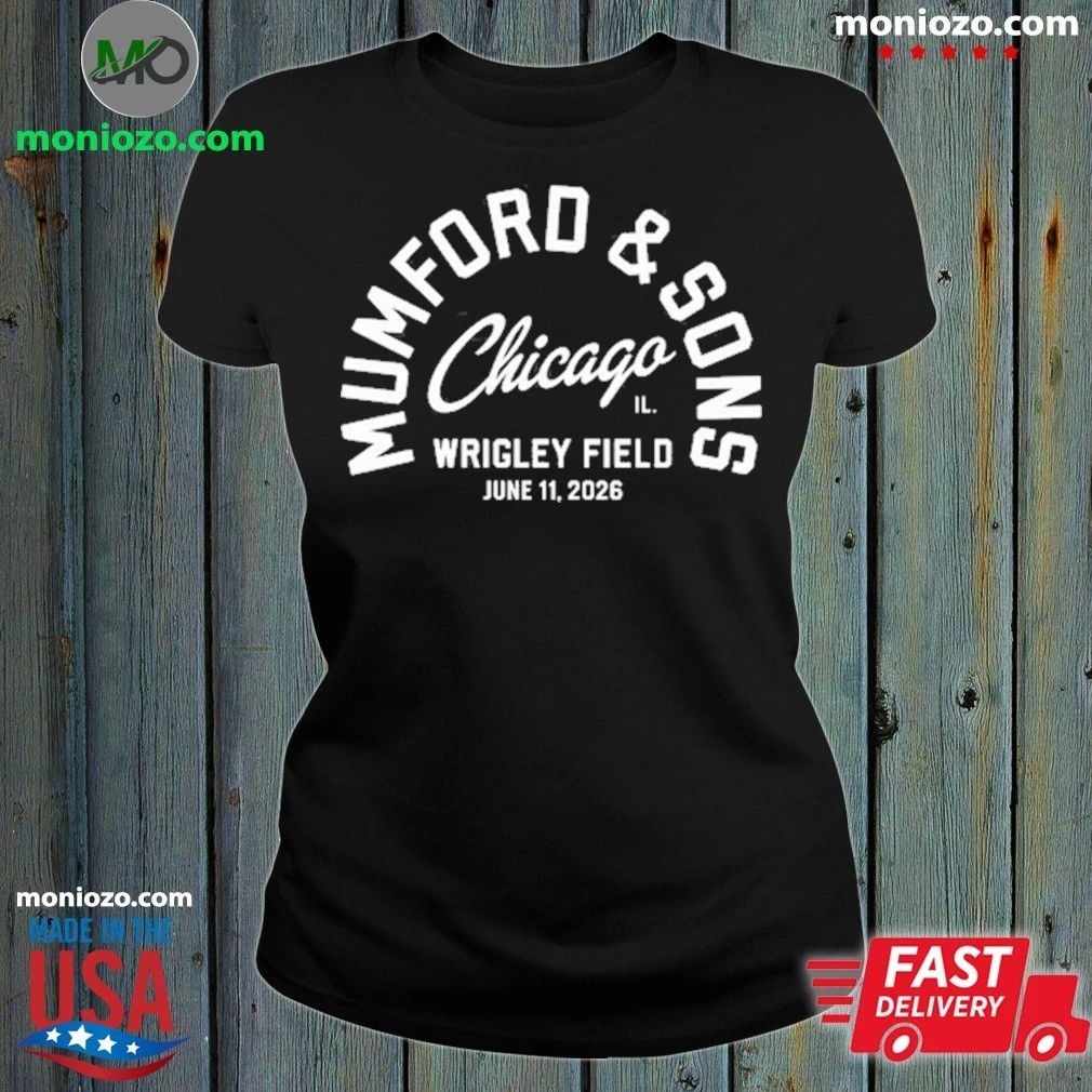 Mumford & Sons Chicago IL June 11 2026 Shirt