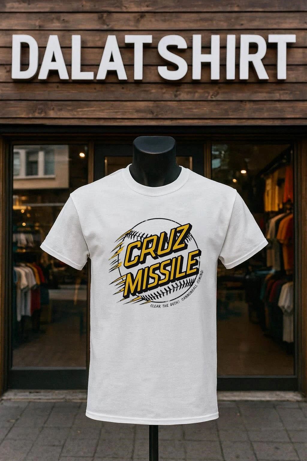 Cruz Missile Clear The Deck Cannonball Coming shirt