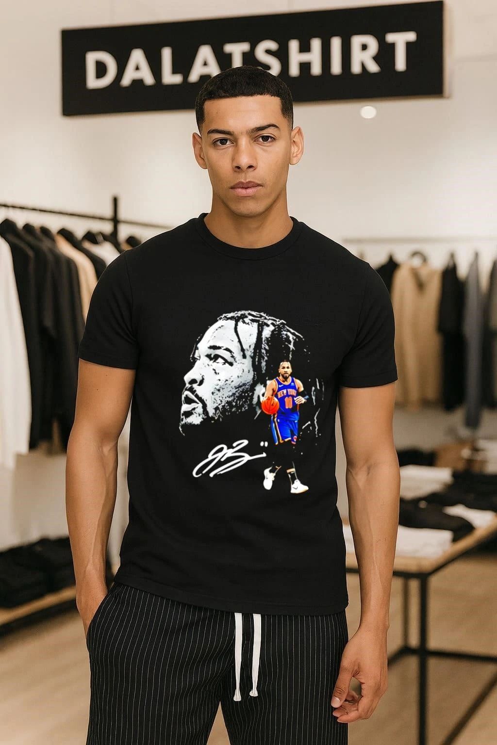 Jalen Brunson New York Number 11 Signature Basketball shirt