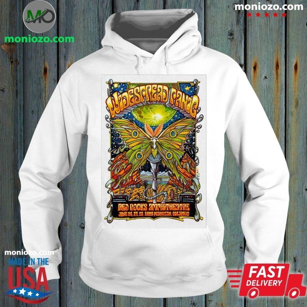 Original Widespread Panic Morrison CO, Jun 26-28 2026 Poster T-Shirt