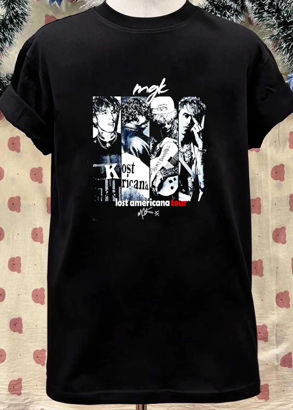 MGK Machine Gun Kelly Lost Americana Tour Guitar shirt