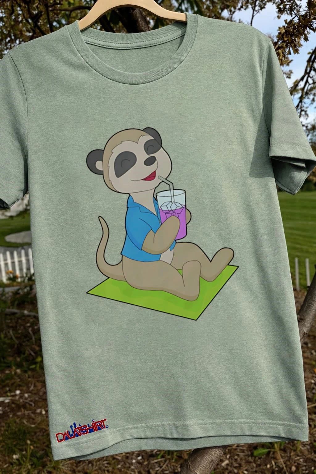 Meerkat Beach Beverage Summer cute shirt