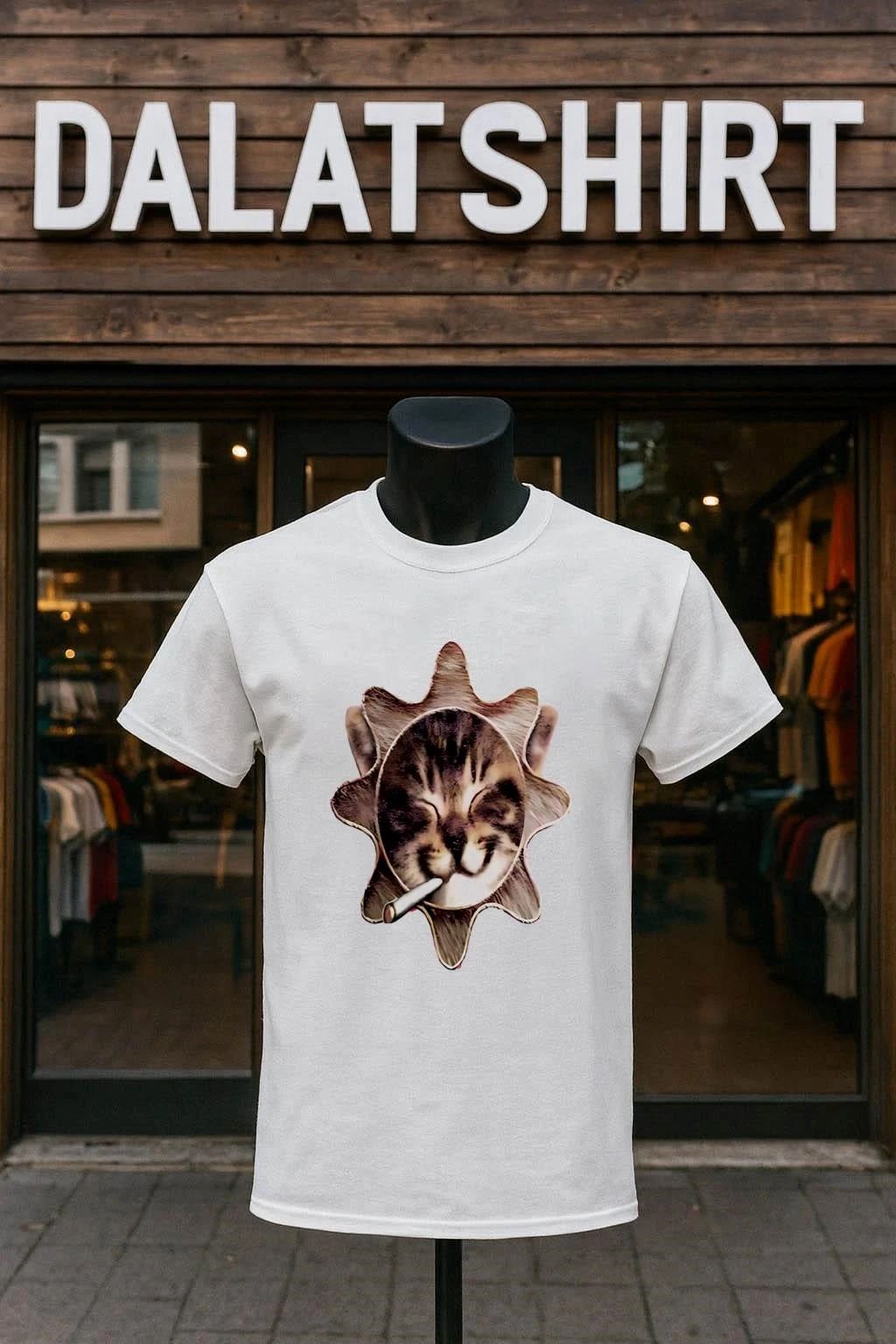 Glocat Cat smocking shirt