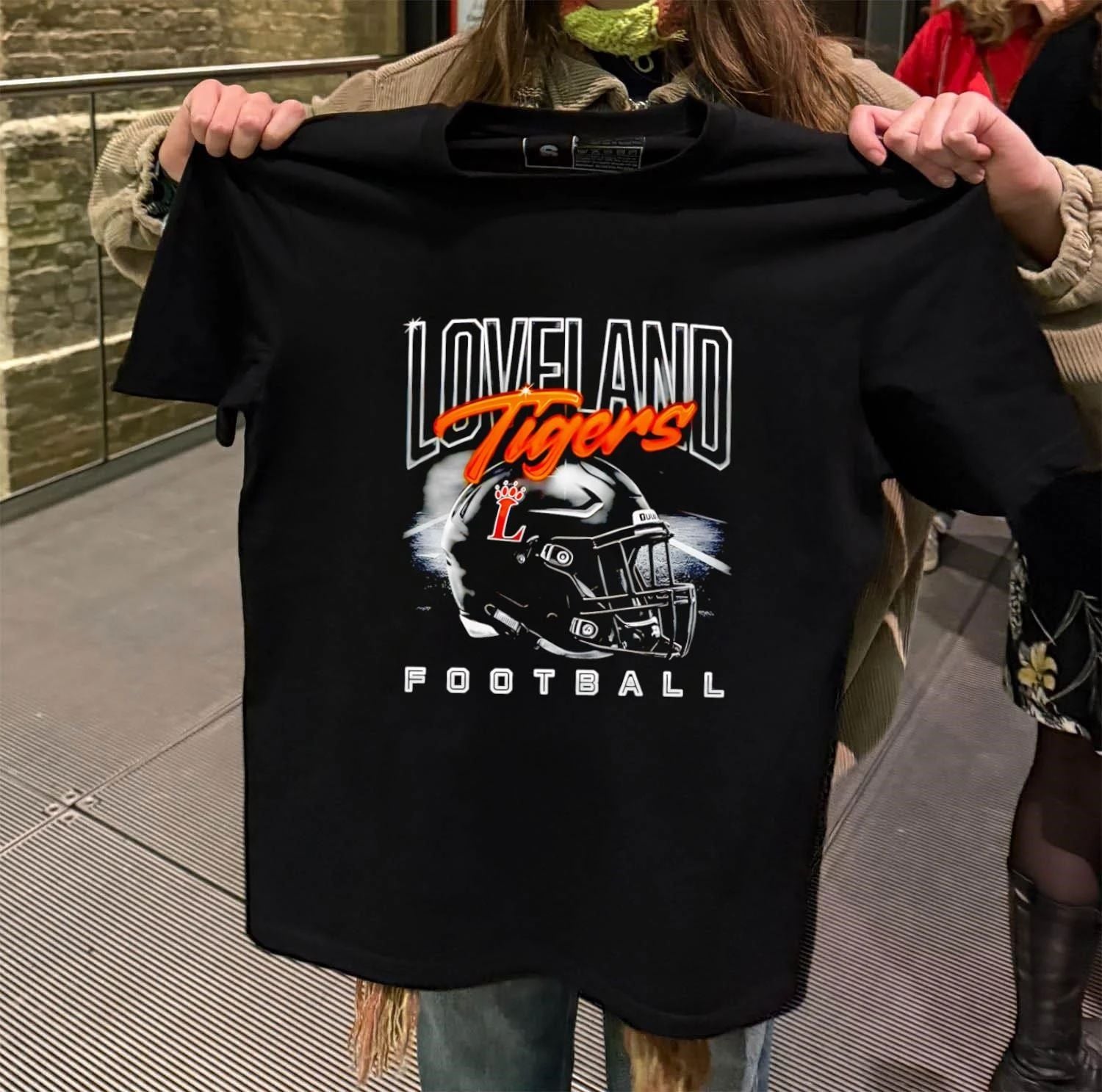 Loveland Tigers Helmet Football shirt
