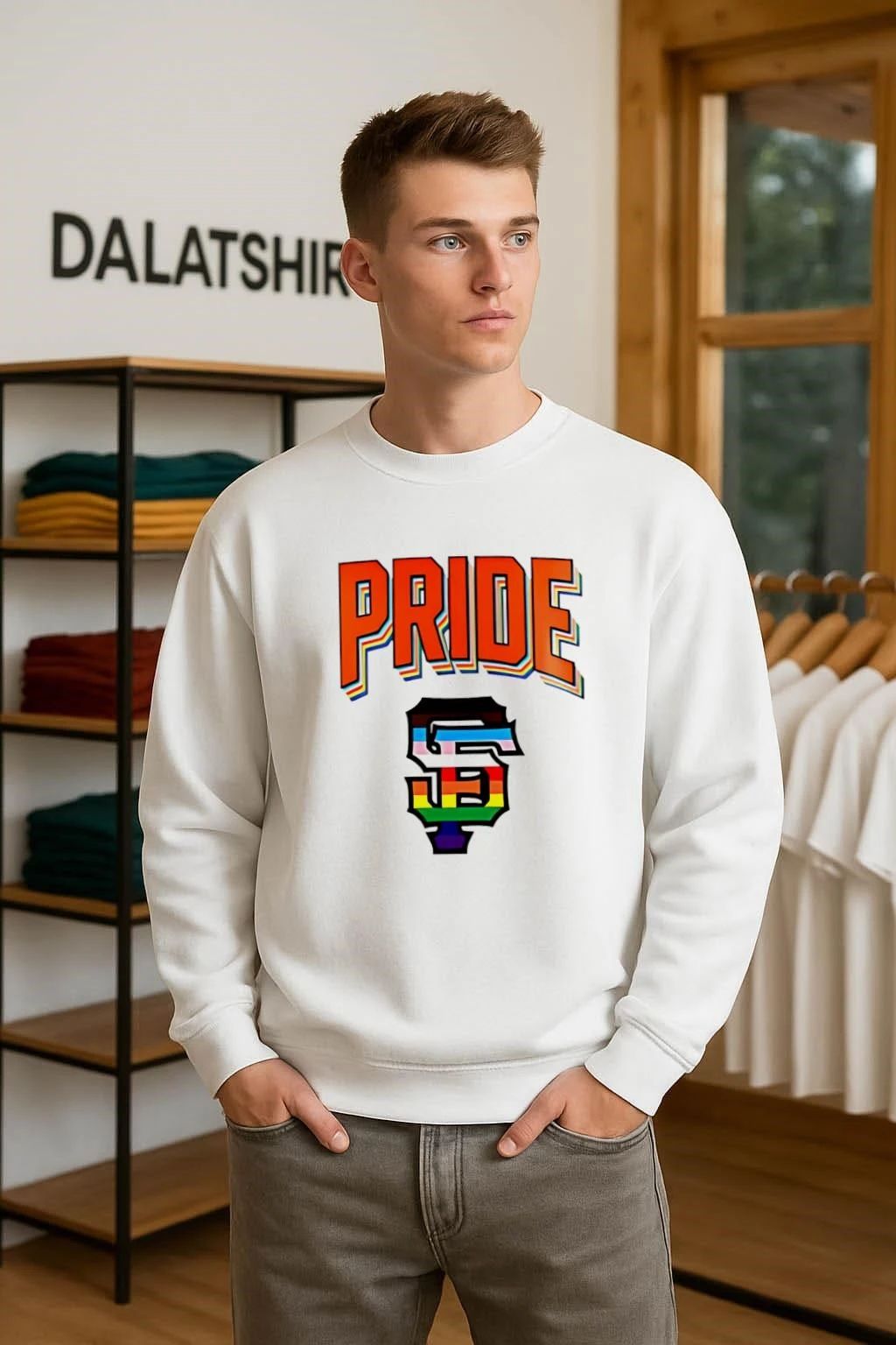 2025 Giants Celebration Pride Month Baseball shirt