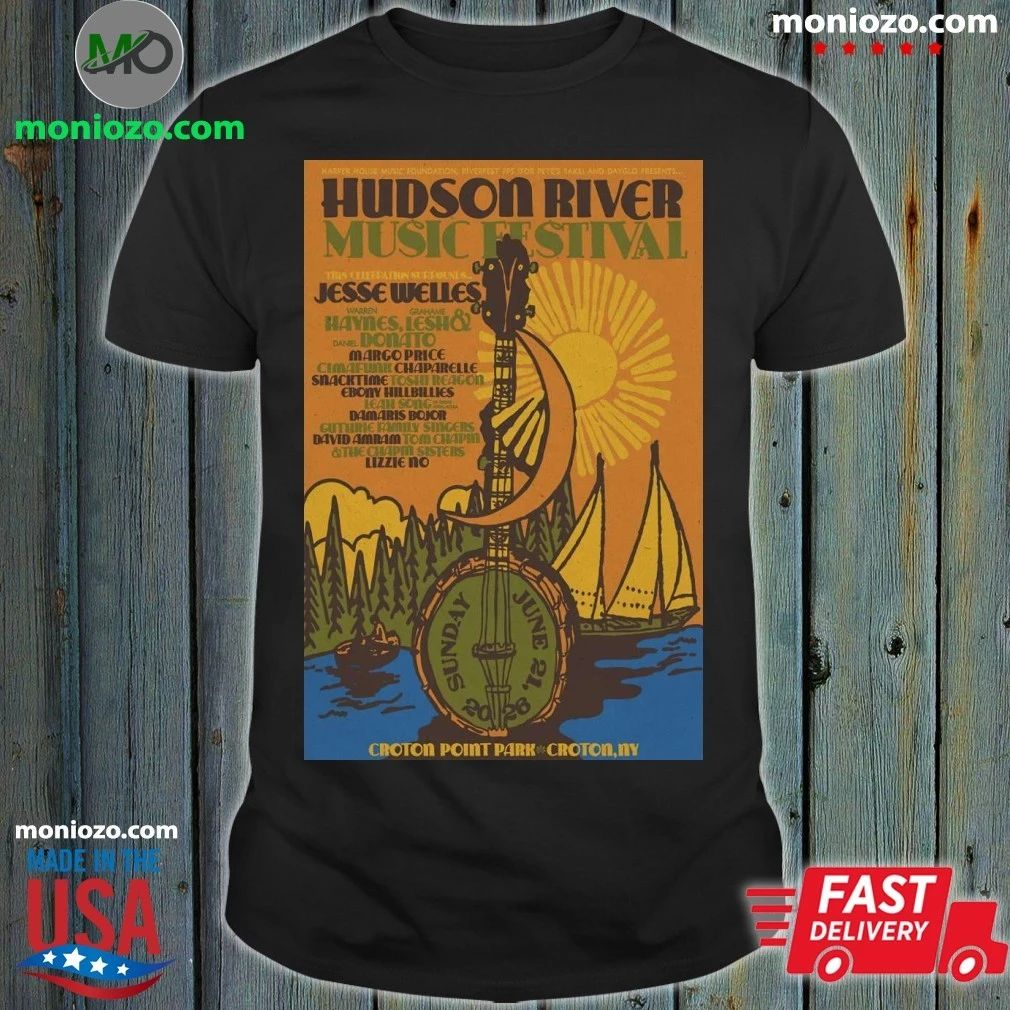 Hudson River Music Festival 2026 Poster Shirt