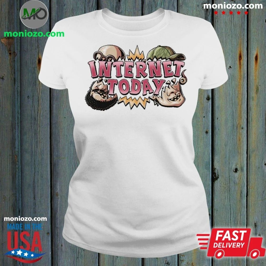 Internet Today Busting Logo T-Shirt
