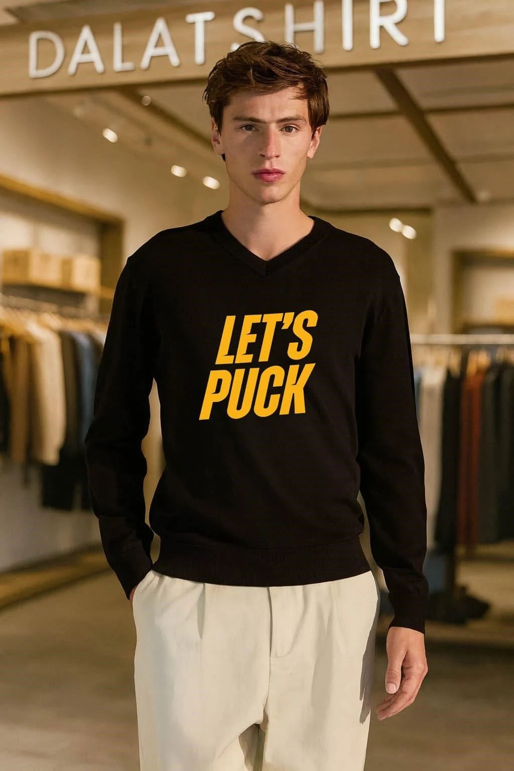 Heated Rivalry Let’s Puck shirt