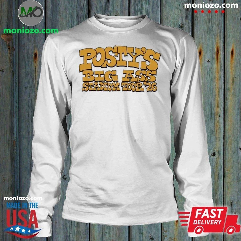 Original Post Malone Big Ass Stadium Tour Tire T-Shirt