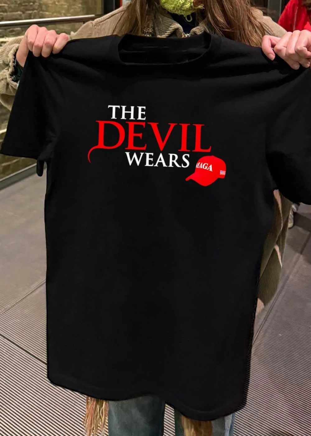 The Devil Wears Red MAGA Hat shirt