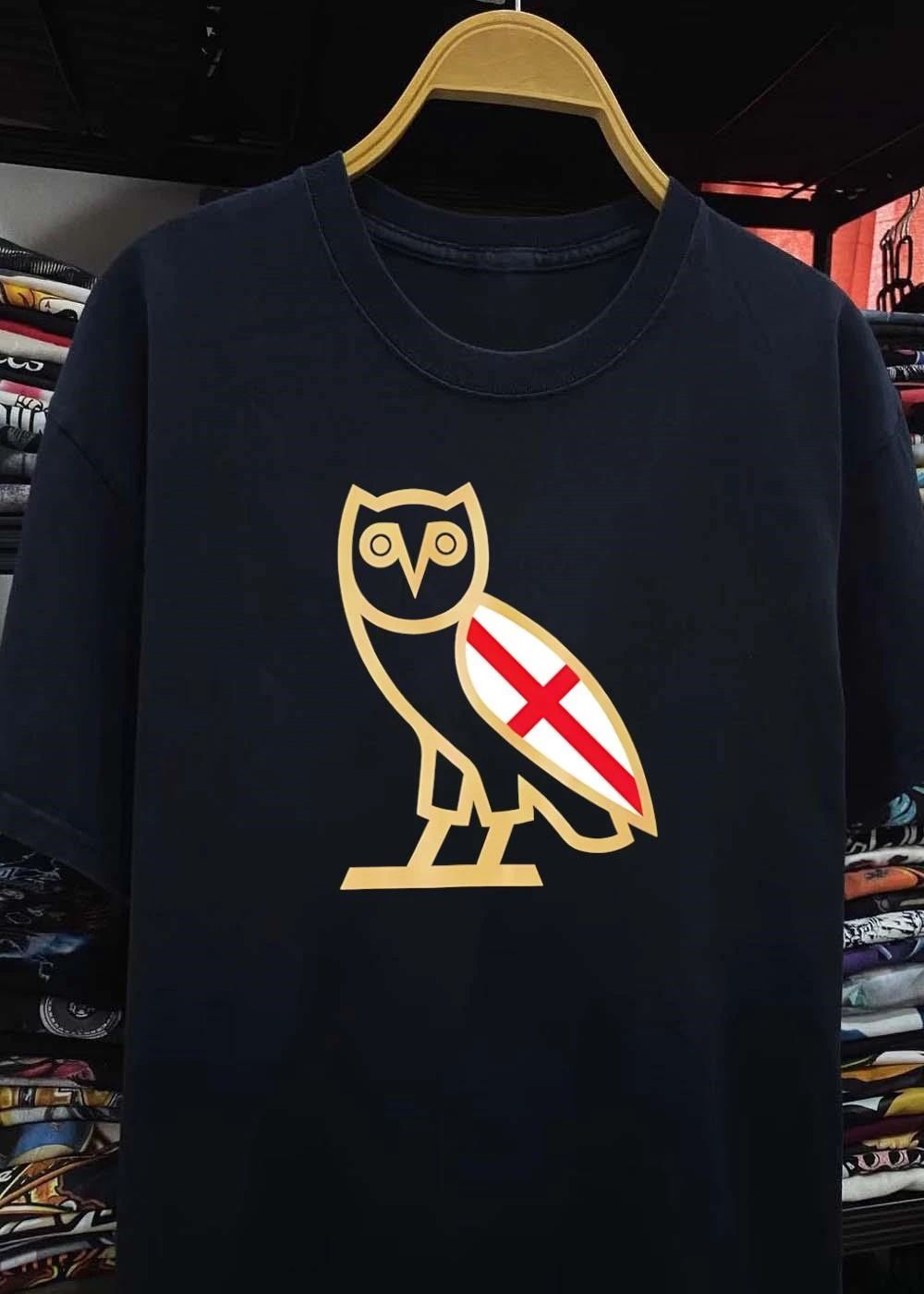 OVO Owl England Flag shirt