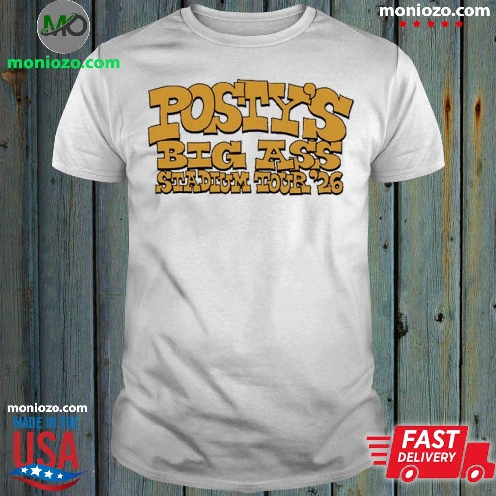 Original Post Malone Big Ass Stadium Tour Tire T-Shirt