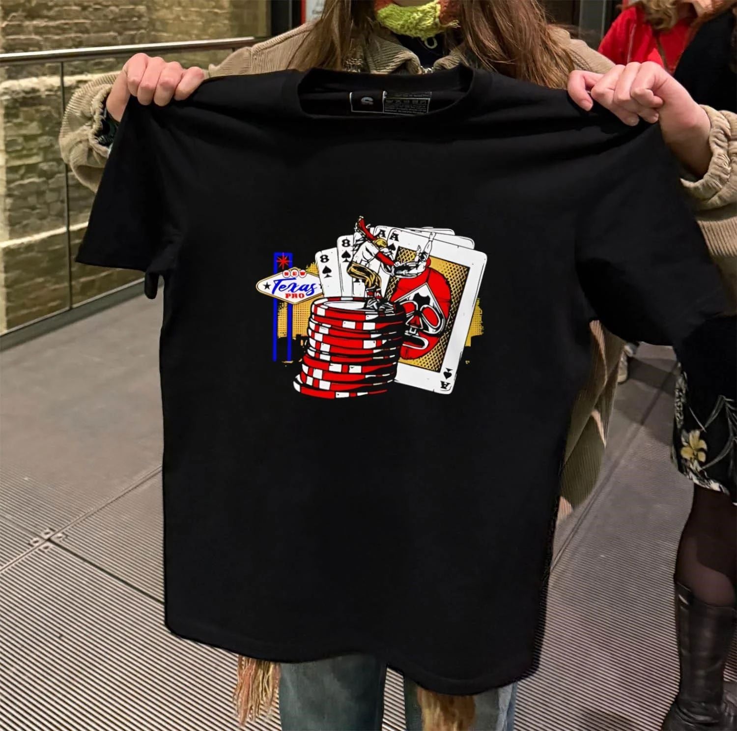 Texas Pro Wrestling Poker Card shirt