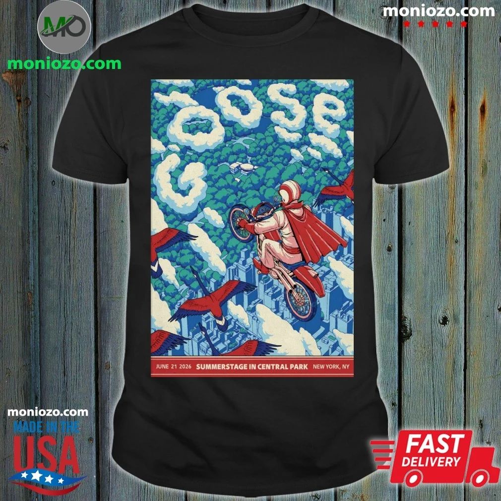Original Goose 6 21 2026 New York NY Poster T-Shirt