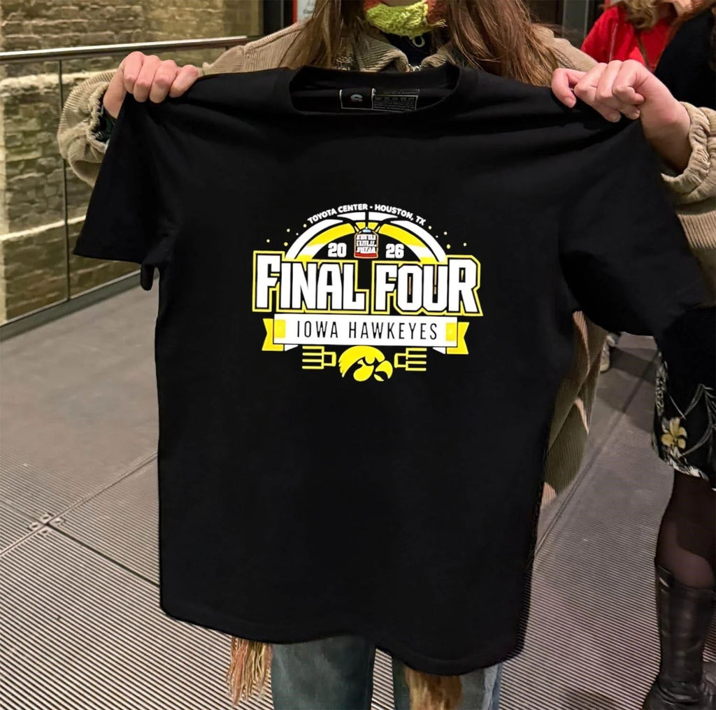 Iowa hawkeyes ncaa men’s basketball final four 2026 shirt