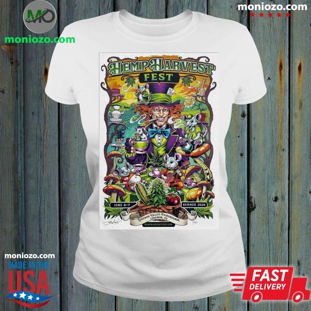Original The Hemp Harvest Fest June 6–7, 2026 in Lebanon, Pennsylvania Poster Shirt