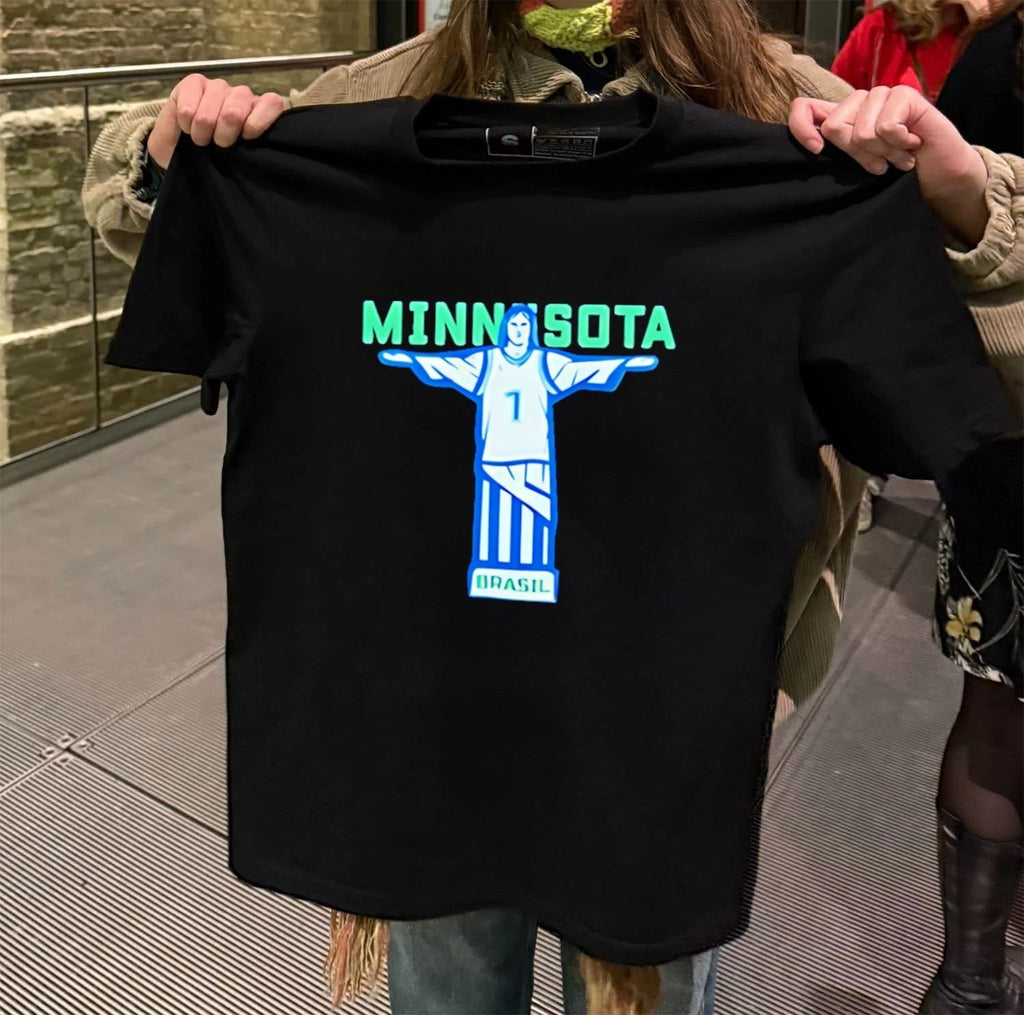 Timberwolves minnesota brazil shirt