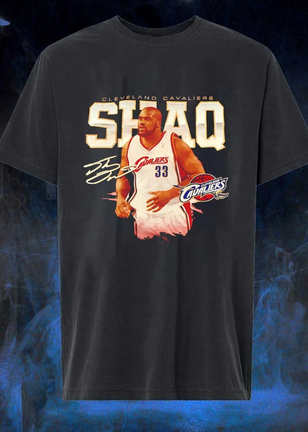 Shaquille O’Neal Cleveland Cavaliers Shaq 33 Basketball shirt