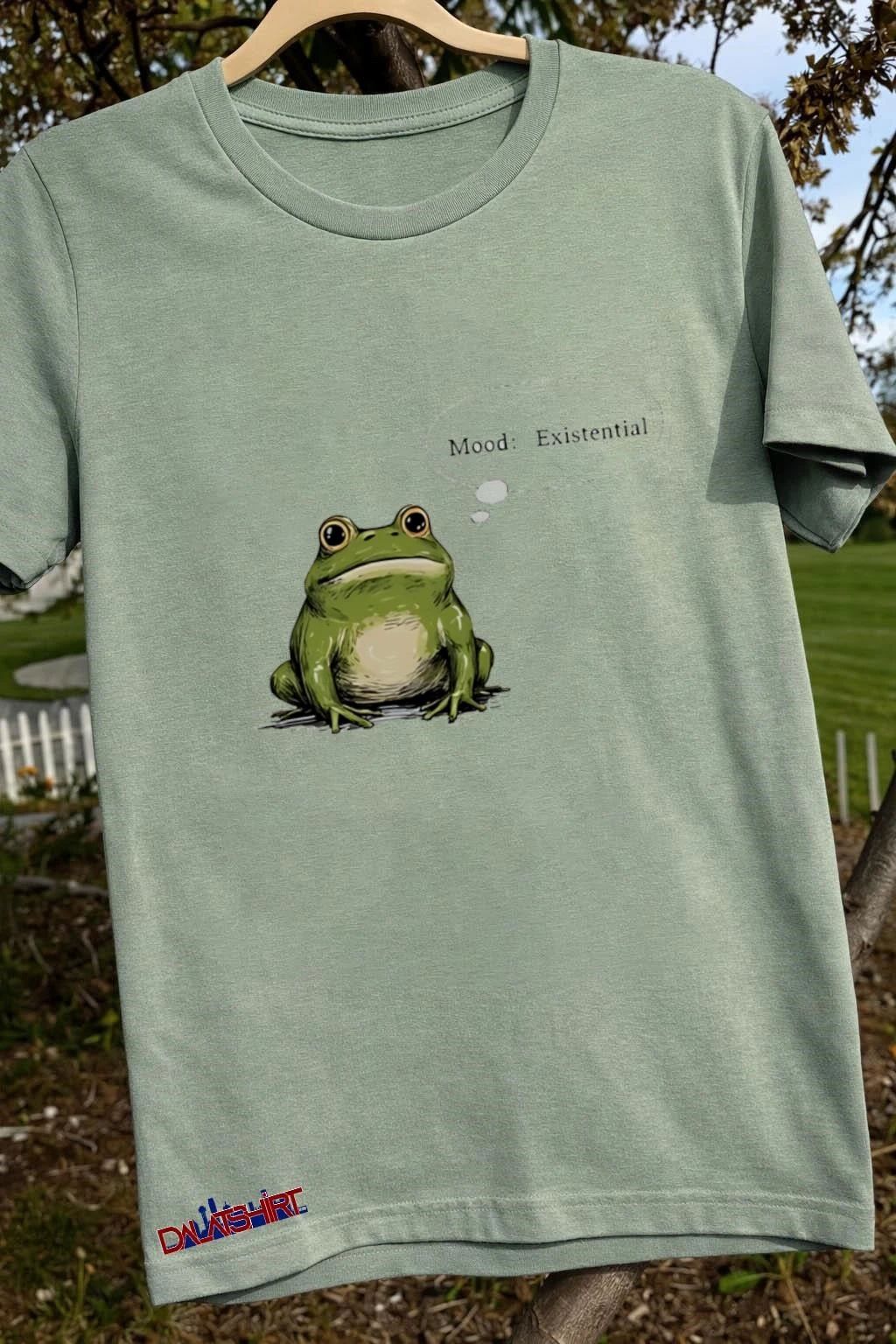 Mood Existential Frog shirt