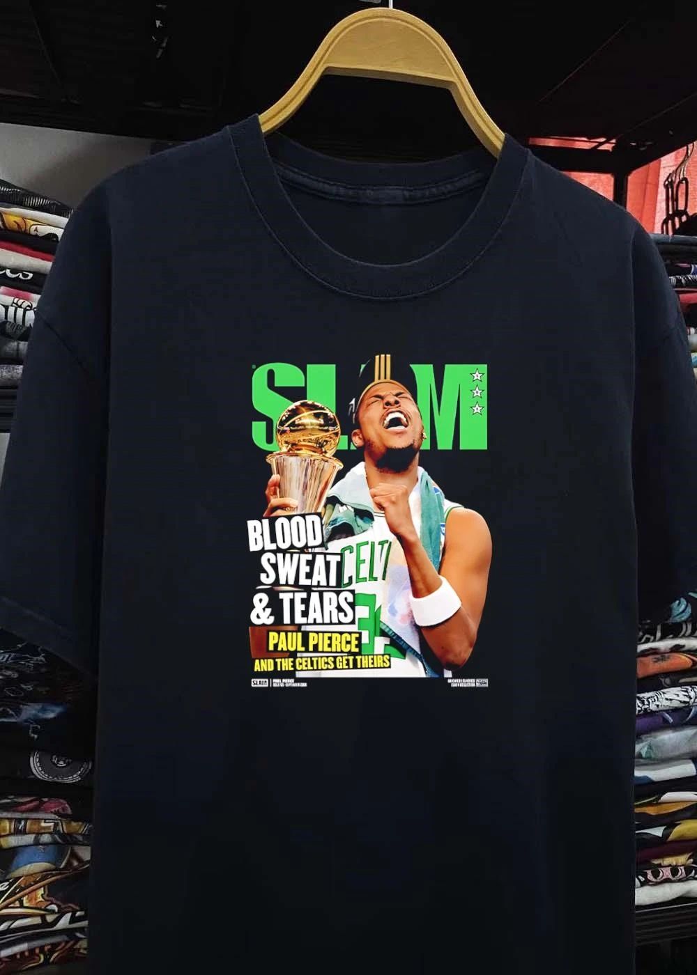 SLAM Paul Pierce Blood Sweat Tears And The Celtics Get Theirs shirt