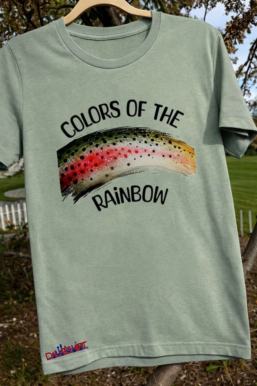 Colors Of The Rainbow Rainbow Trout Fish shirt