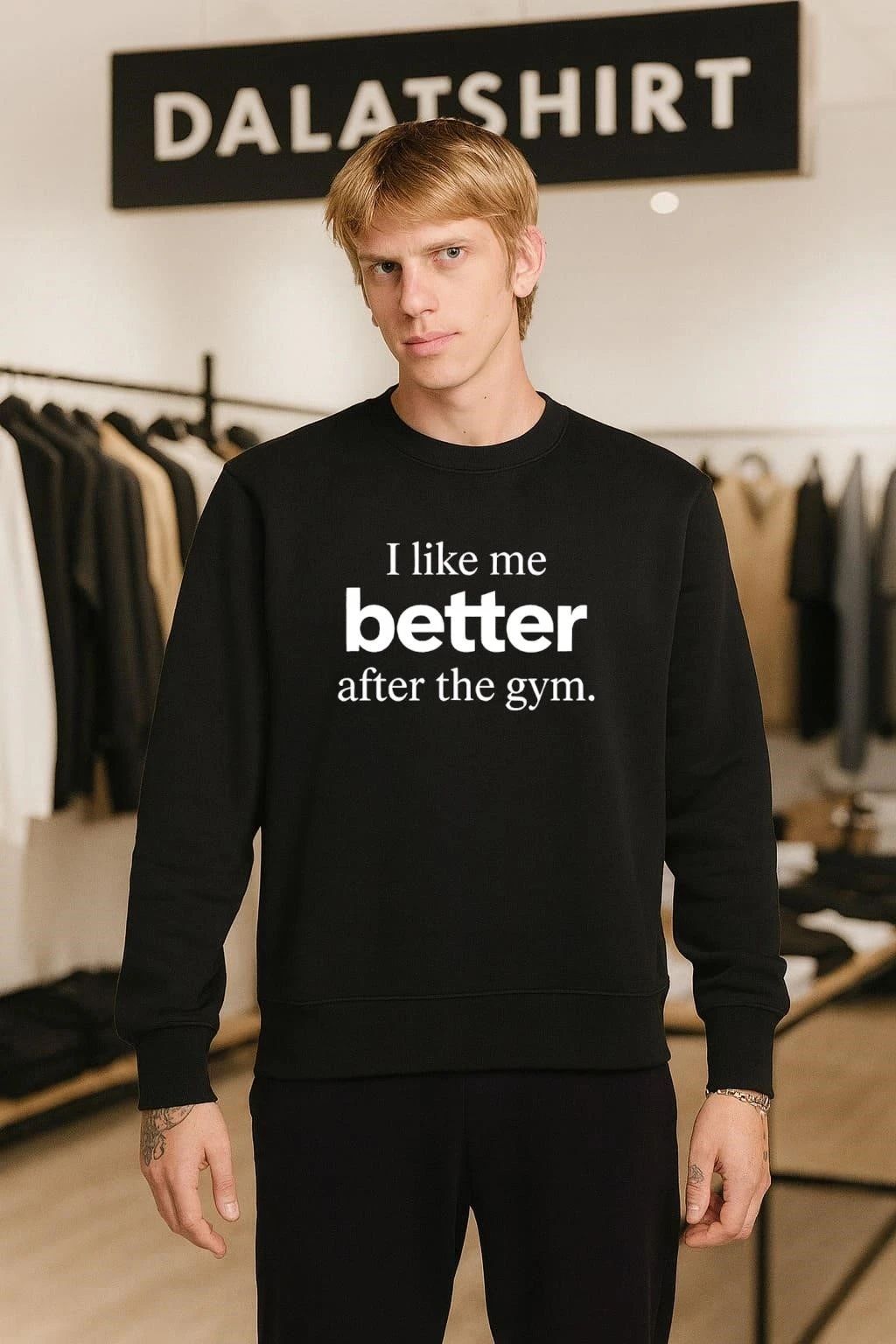 I Like Me Better After the Gym Washed Gym shirt