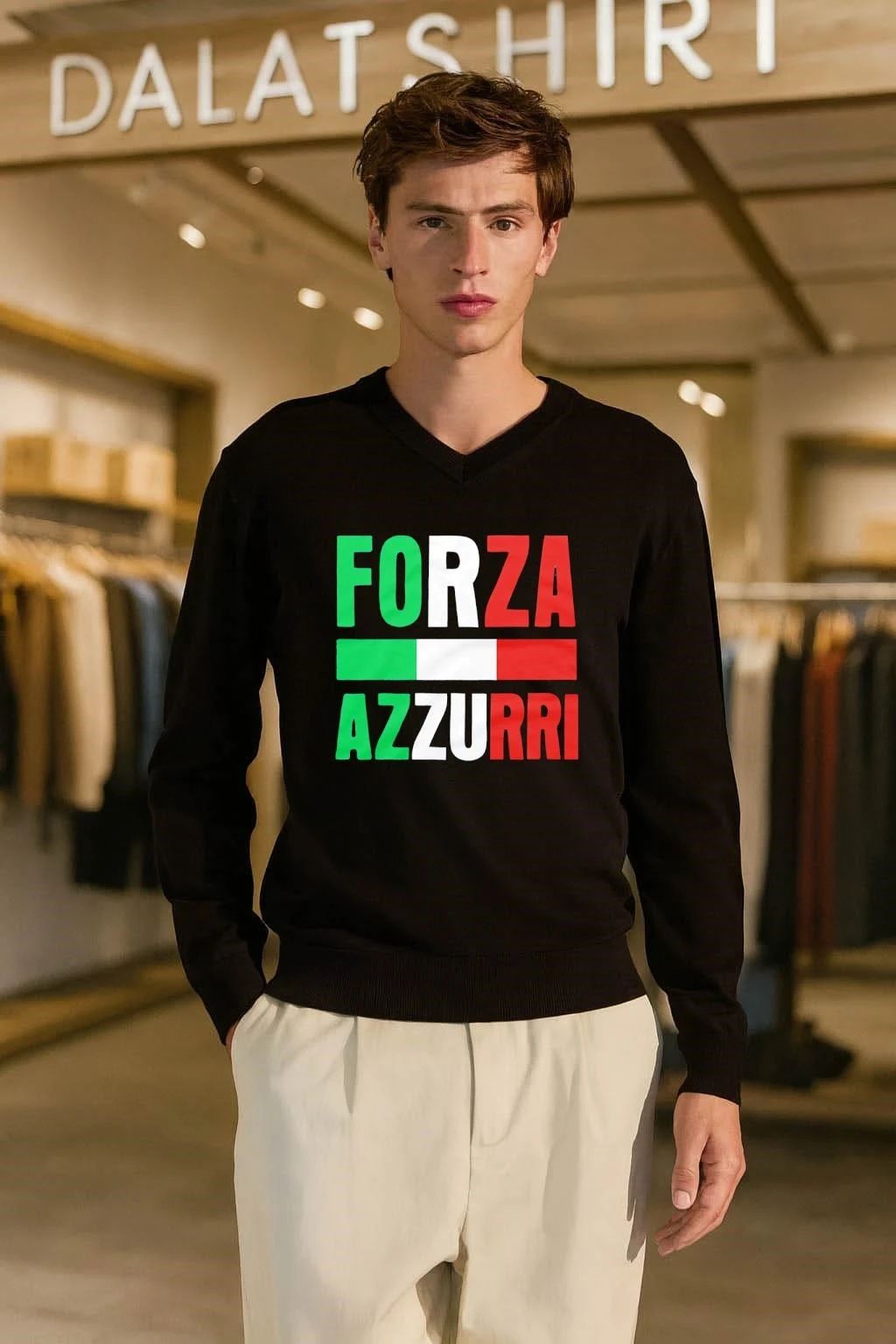 Forza Azzurri Italy shirt
