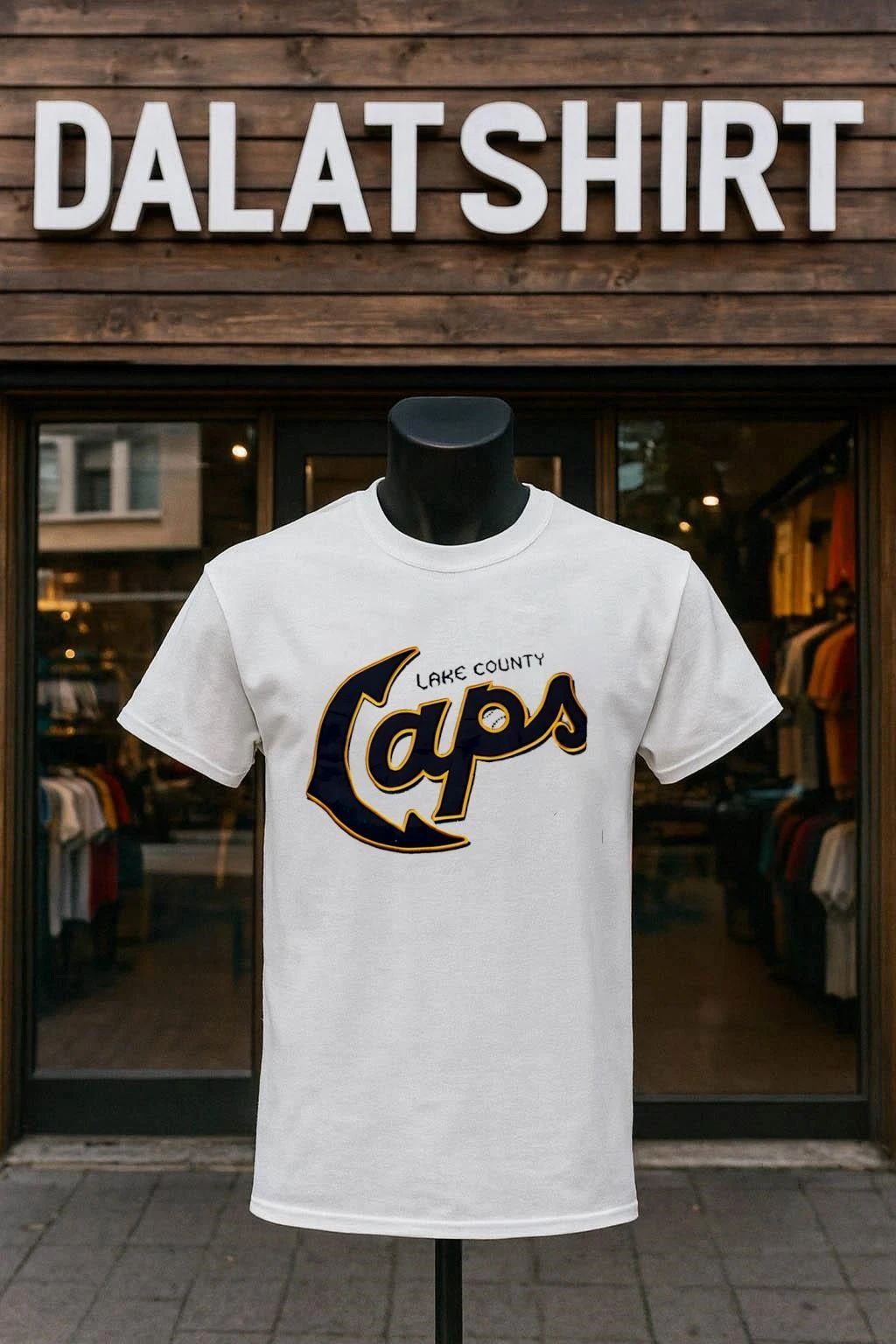 Lake County Captains logo shirt