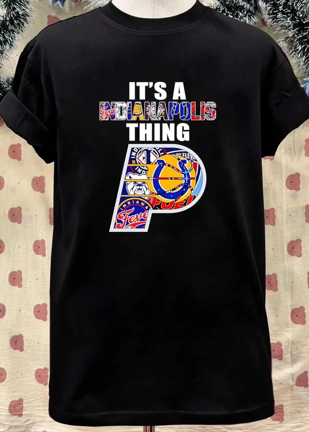 It’s A Indianapolis Thing Sports Teams And City Logos Collage T-Shirt