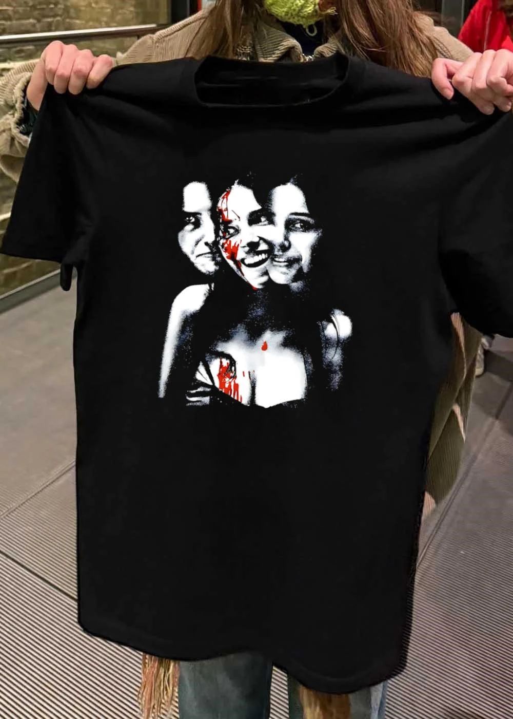 Bloody Three Faces Horror T-Shirt