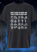 This Is What 40 Looks Like This Is What 40 Feels Like Body Aches Icons shirt