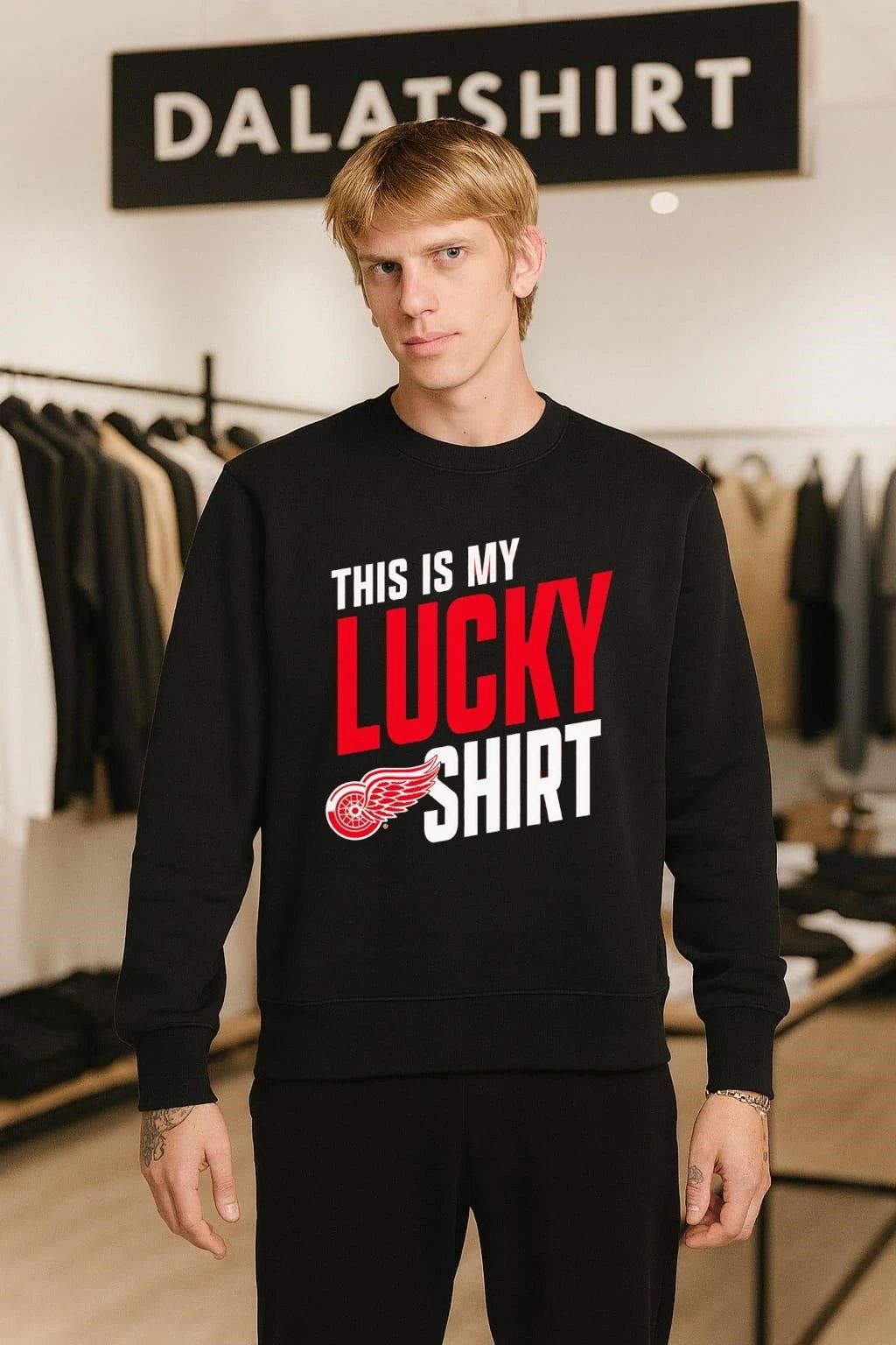 Detroit Red Wings This Is My Lucky hockey 2026 shirt
