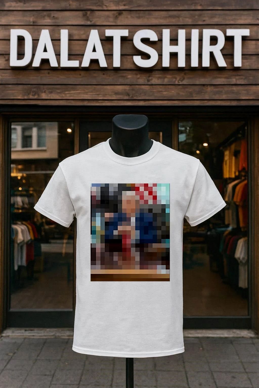 The White House Donald Trump Pixel shirt