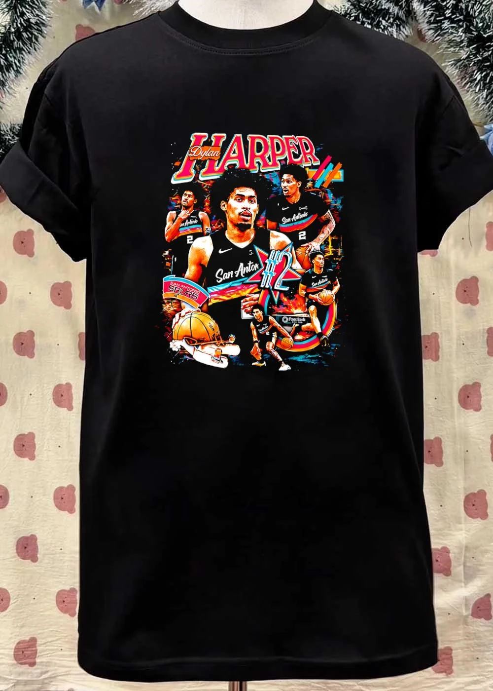 Dylan Harper San Antonio Spurs Number 2 Basketball shirt