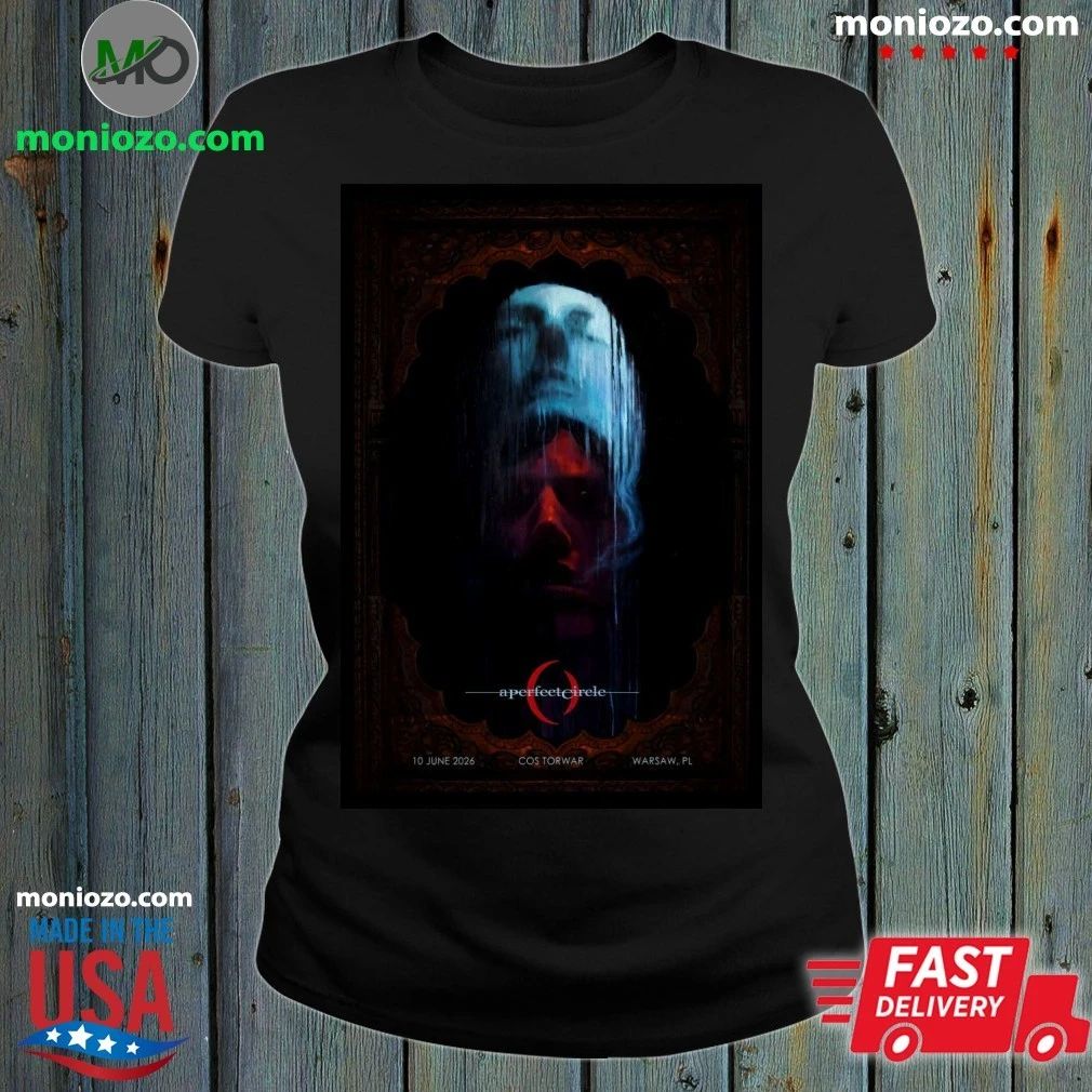 A Perfect Circle Warsaw 10 Jun 2026 Poster Shirt