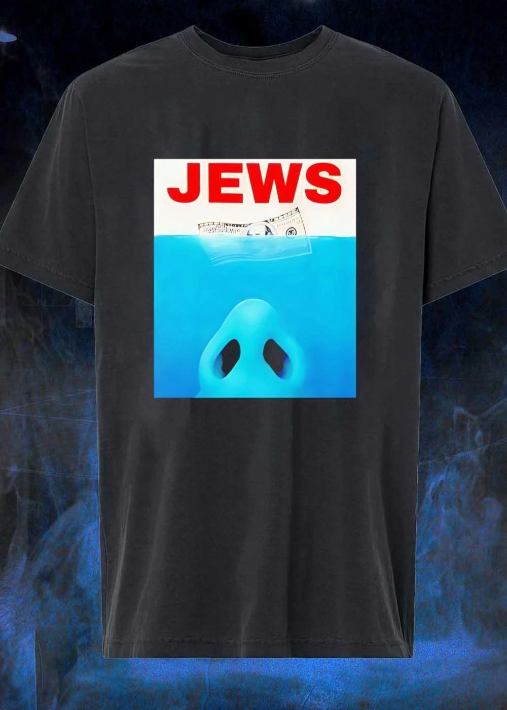 Jaws X Jews Dolar shirt