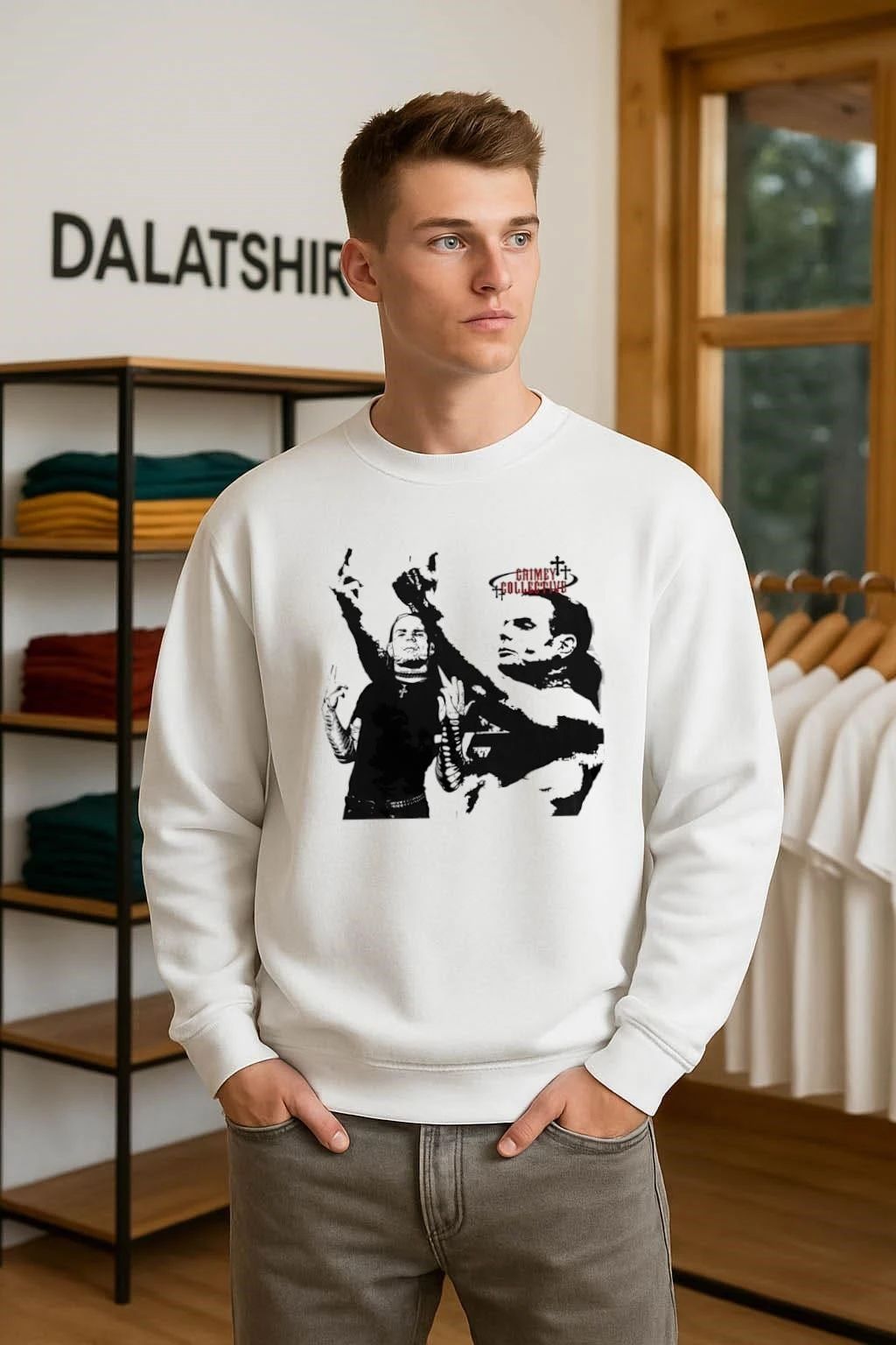 Grimey Collective Jeff Hardy Dual Portrait shirt