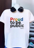 NPR Proud to Be Public Rainbow LGBTQ+ Pride 2026 Shirt