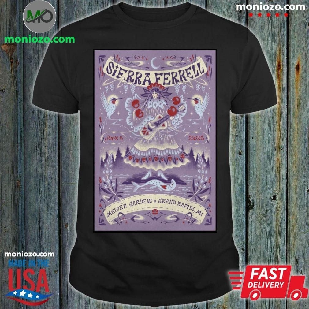 Original Sierra Ferrell In Grand Rapids MI On June 8 2026 Poster Shirt