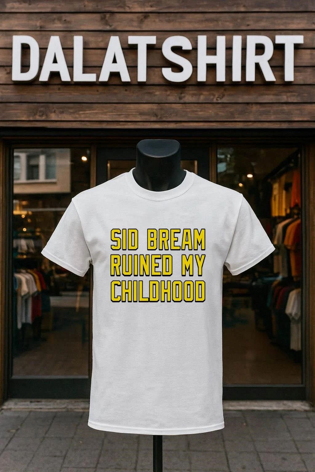 Sid Bream Ruined My Childhood shirt