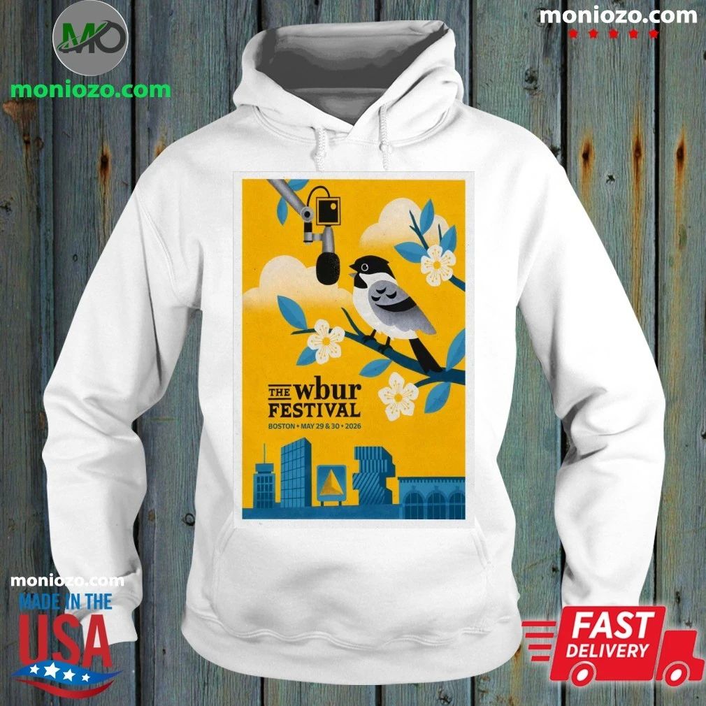 The Wbur Festival In Boston MA On May 29-30 2026 Poster Shirt