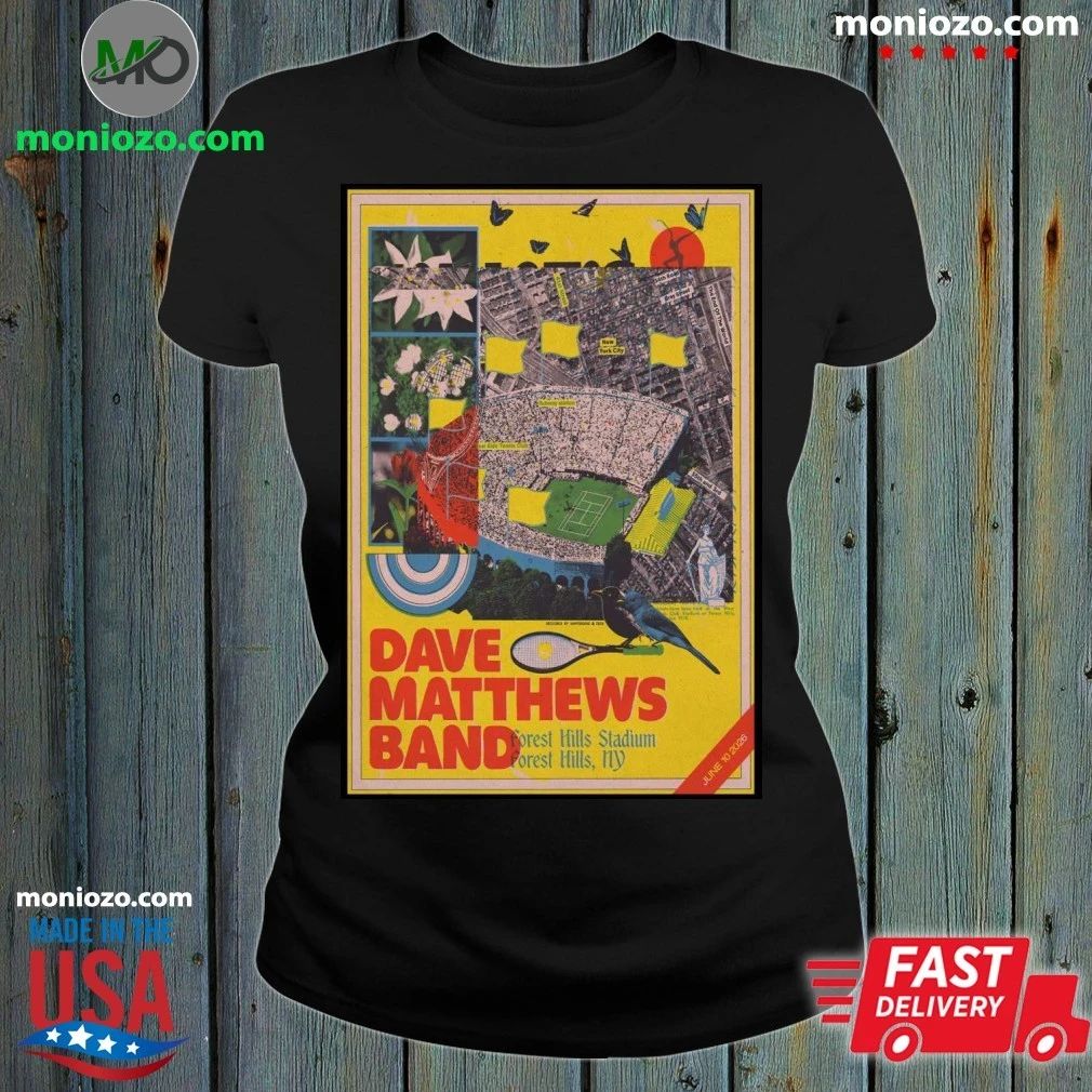 Dave Matthews Band At Forest Hills Stadium New York On June 10 2026 Poster Shirt