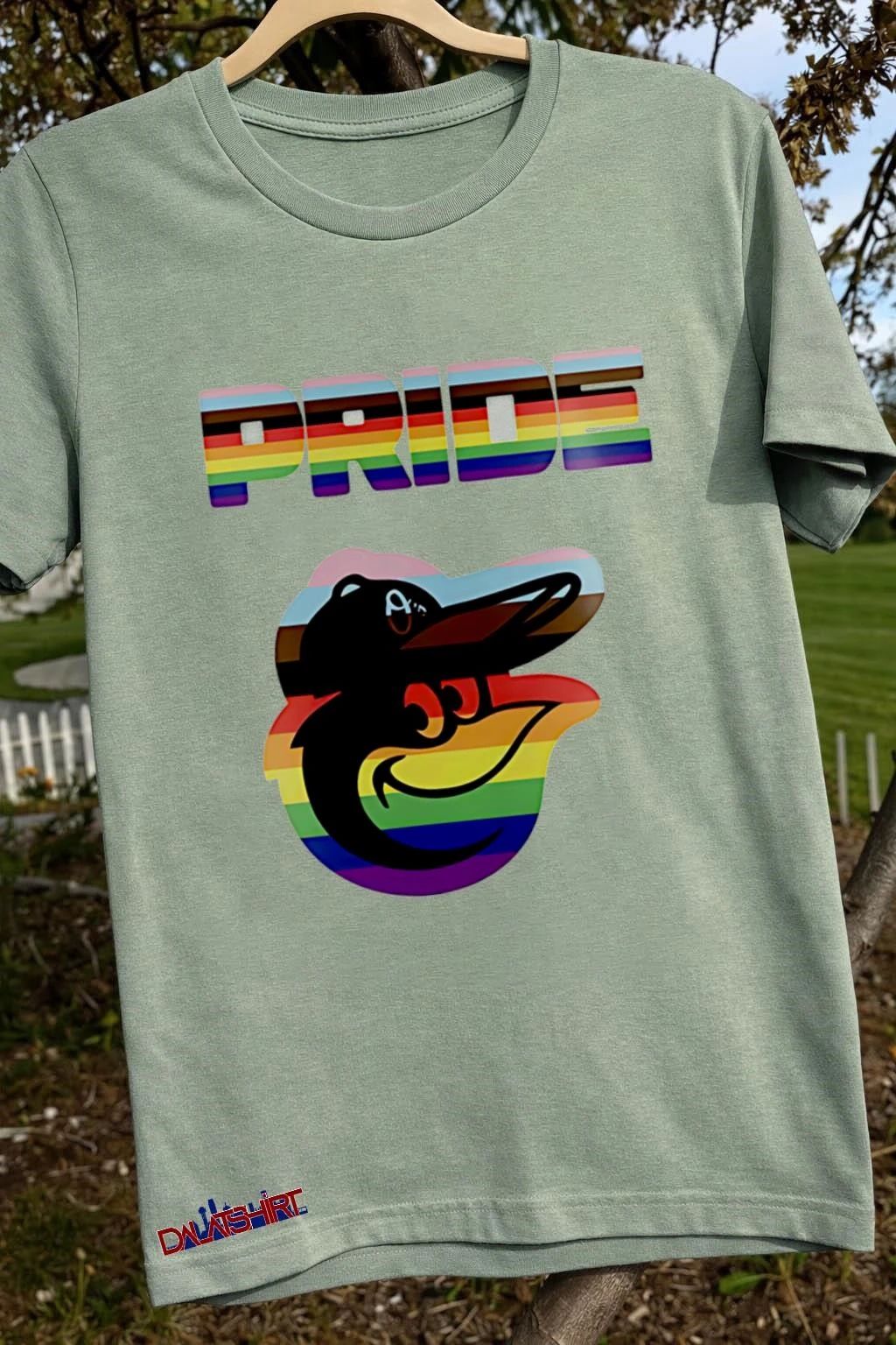 2025 Orioles Celebration Pride Month Baseball shirt