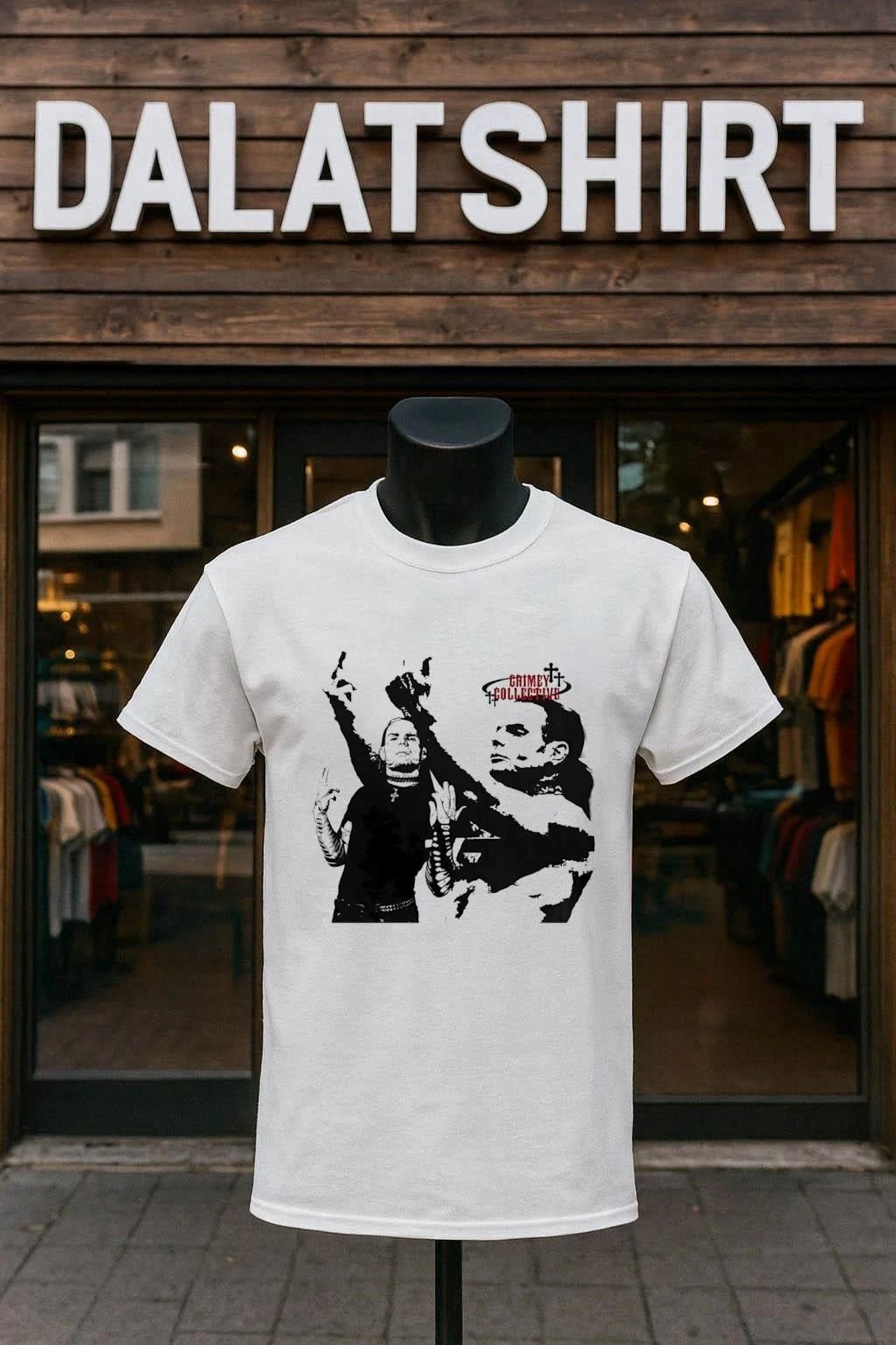 Grimey Collective Jeff Hardy Dual Portrait shirt