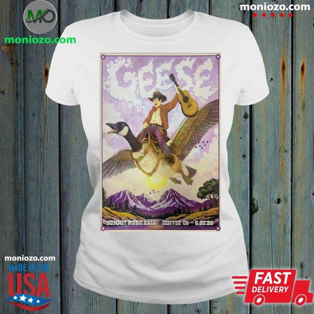 Geese 2026 Denver Tour Poster Shirt